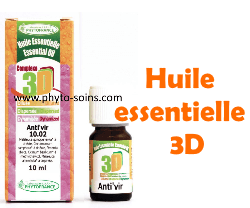 Huiles essentielles 3D unitaires et complexes